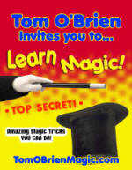 Tom O’Brien is proud to release “Learn Magic – Amazing Magic Tricks You Can Do”